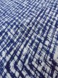 Photo9: N0731O Vintage Japanese kimono   Indigo Blue Men's Yukata for Men / Cotton. Plaid Checks   (Grade B) (9)
