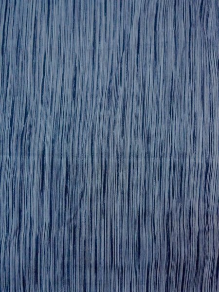 Photo3: N0731Q Vintage Japanese kimono   Light Blue Men's Yukata for Men / Cotton. Stripes   (Grade B) (3)