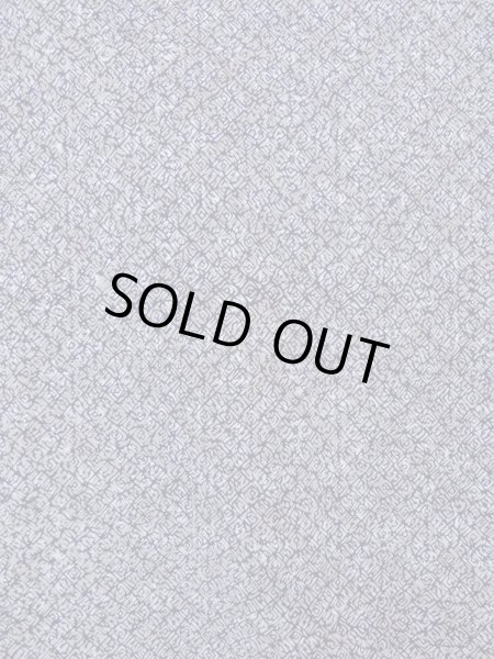 Photo4: N0731T Vintage Japanese kimono   Gray Men's Yukata for Men / Cotton. Rose,   (Grade D) (4)