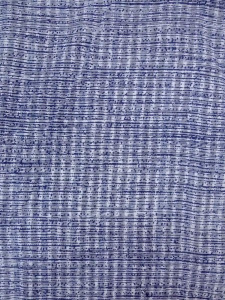 Photo3: N0731U Vintage Japanese kimono   Light Blue Men's Yukata for Men / Cotton. Plaid Checks,   (Grade D) (3)