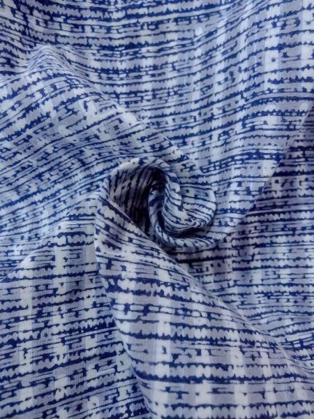 Photo11: N0731U Vintage Japanese kimono   Light Blue Men's Yukata for Men / Cotton. Plaid Checks,   (Grade D) (11)