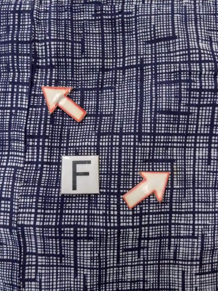 Photo19: N0731V Vintage Japanese kimono   Indigo Blue Men's Yukata for Men / Cotton. Plaid Checks   (Grade D) (19)