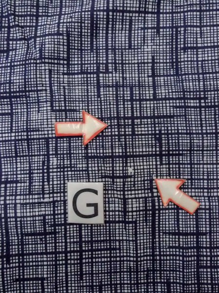 Photo20: N0731V Vintage Japanese kimono   Indigo Blue Men's Yukata for Men / Cotton. Plaid Checks   (Grade D) (20)