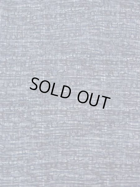 Photo3: N0731X Vintage Japanese kimono  Dark Indigo Blue Men's Yukata for Men / Linen. Plaid Checks,   (Grade B) (3)