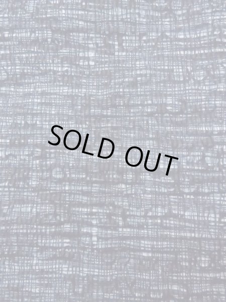 Photo5: N0731X Vintage Japanese kimono  Dark Indigo Blue Men's Yukata for Men / Linen. Plaid Checks,   (Grade B) (5)