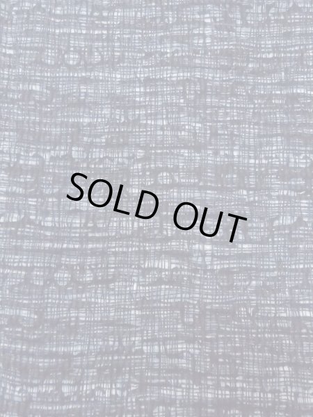 Photo6: N0731X Vintage Japanese kimono  Dark Indigo Blue Men's Yukata for Men / Linen. Plaid Checks,   (Grade B) (6)