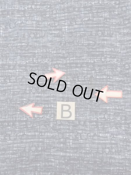 Photo15: N0731X Vintage Japanese kimono  Dark Indigo Blue Men's Yukata for Men / Linen. Plaid Checks,   (Grade B) (15)