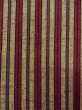 Photo6: N0814A Vintage Japanese women  Grayish Beige TSUMUGI pongee / Wool. Stripes   (Grade B) (6)