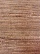 Photo7: Mint N0814B Vintage Japanese women   Brown TSUMUGI pongee / Silk. Stripes   (Grade A) (7)