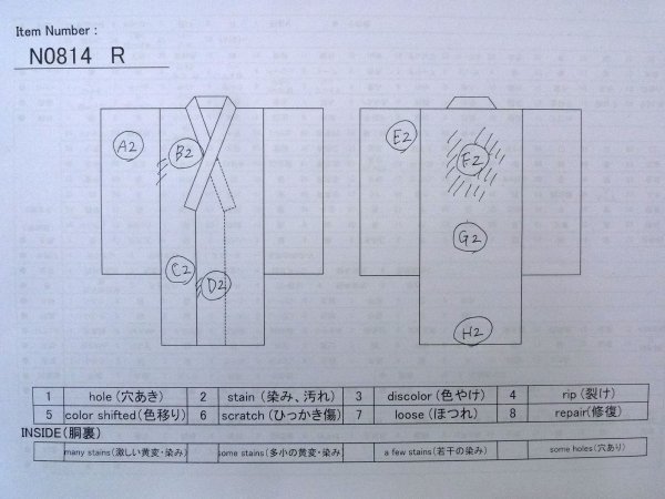 Photo14: N0814R Vintage Japanese women Shiny Pale Yellowish Green TSUKESAGE formal / Silk. KIKYO Japanese balloonflower,   (Grade C) (14)