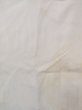 Photo3: N0814Z Vintage Japanese women   Ivory JUBAN undergarment / Silk. Stripes There is no seam line at the edge of front. The edge of fabric is exposed at the front.  (Grade D) (3)