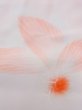 Photo9: N0815E Vintage Japanese women  Pale Pink JUBAN undergarment / Synthetic. Flower,   (Grade C) (9)