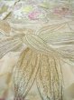 Photo14: N0827I Vintage Japanese women  Shiny Off White UCHIKAKE Wedding / Silk. UME plum bloom,   (Grade C) (14)