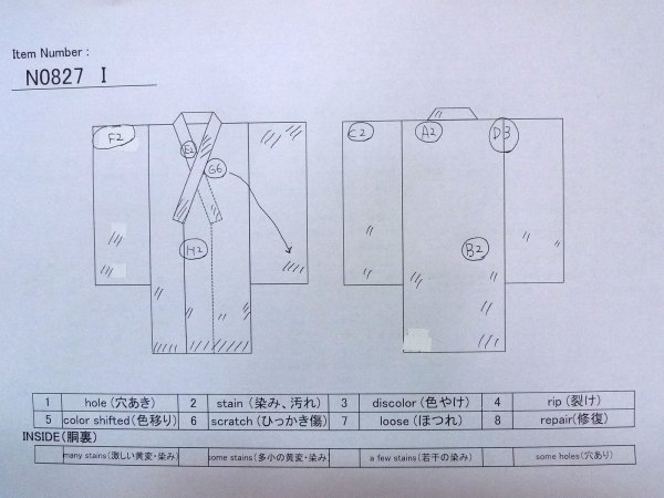 Photo19: N0827I Vintage Japanese women  Shiny Off White UCHIKAKE Wedding / Silk. UME plum bloom,   (Grade C) (19)