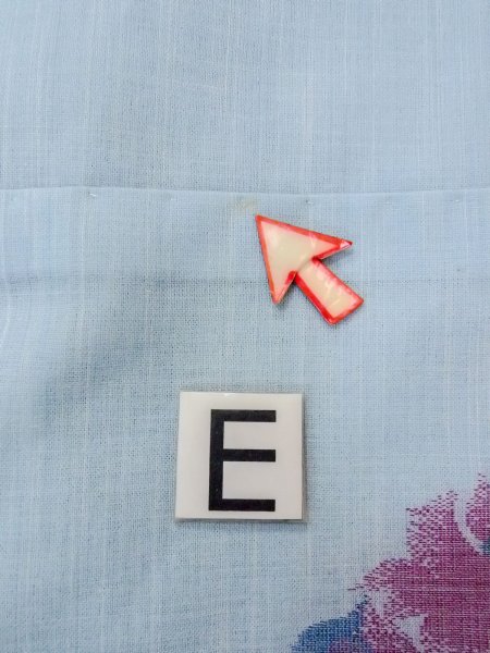 Photo18: N0906A Vintage Japanese women  Shiny Light Blue HITOE unlined / Wool. Flower   (Grade B) (18)