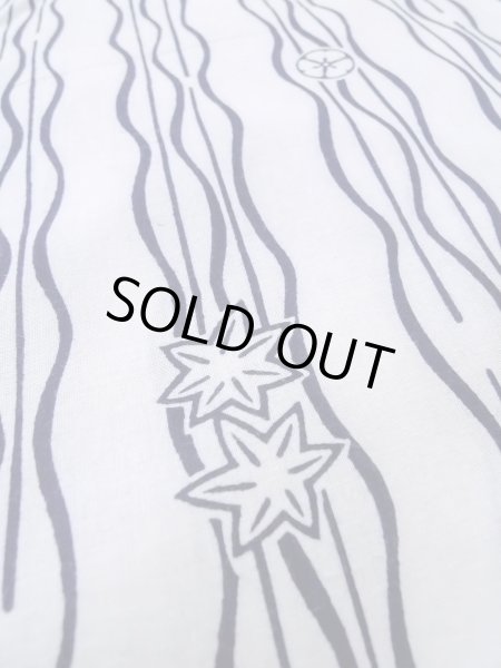 Photo10: N0906M Vintage Japanese women   White YUKATA summer(made in Japan) / Cotton. MOMIJI maple leaf,   (Grade B) (10)