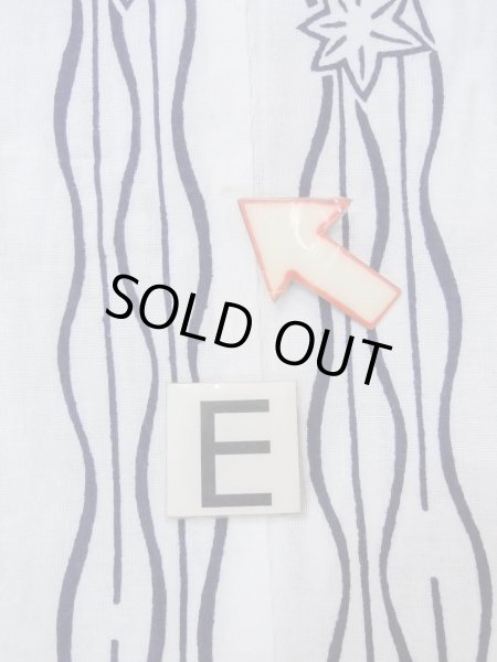 Photo18: N0906M Vintage Japanese women   White YUKATA summer(made in Japan) / Cotton. MOMIJI maple leaf,   (Grade B) (18)