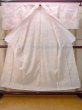 Photo2: Mint N0906P Vintage Japanese women   Off White YUKATA summer(made in Other than Japan) / Wool. Flower,   (Grade A) (2)