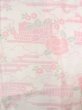 Photo3: Mint N0906P Vintage Japanese women   Off White YUKATA summer(made in Other than Japan) / Wool. Flower,   (Grade A) (3)