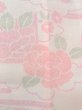 Photo5: Mint N0906P Vintage Japanese women   Off White YUKATA summer(made in Other than Japan) / Wool. Flower,   (Grade A) (5)