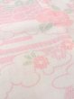 Photo10: Mint N0906P Vintage Japanese women   Off White YUKATA summer(made in Other than Japan) / Wool. Flower,   (Grade A) (10)