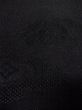 Photo7: Mint N0906Q Vintage Japanese women   Black HAORI short jacket / Silk.    (Grade A) (7)