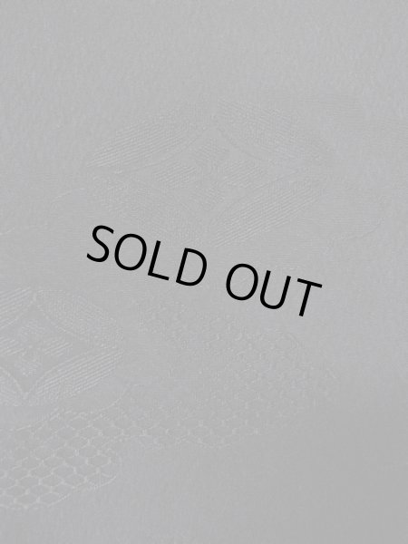 Photo7: Mint N0906Q Vintage Japanese women   Black HAORI short jacket / Silk.    (Grade A) (7)