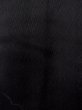 Photo8: Mint N0906Q Vintage Japanese women   Black HAORI short jacket / Silk.    (Grade A) (8)