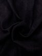 Photo12: N0906S Vintage Japanese women   Black HAORI short jacket / Silk.    (Grade B) (12)