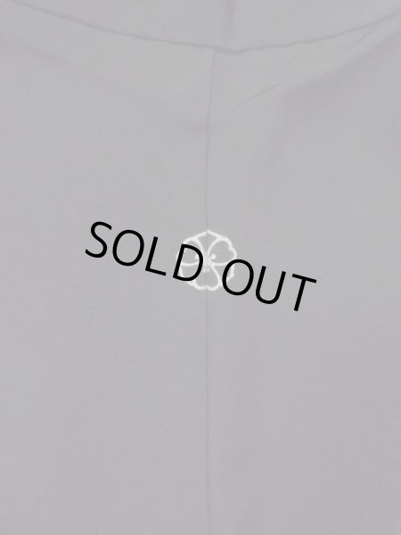 Photo3: Mint N0906Y Vintage Japanese women   Black HAORI short jacket / Silk.    (Grade A) (3)