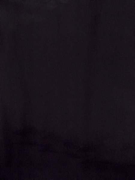 Photo5: N0906Z Vintage Japanese women   Black HAORI short jacket / Silk.    (Grade B) (5)