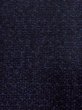 Photo7: Mint N0907B Vintage Japanese  Dark Indigo Blue Men's Haori / Wool. Tortoise-shell pattern(Hexagonal pattern)   (Grade A) (7)