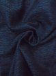 Photo12: Mint N0907C Vintage Japanese   Navy Blue Men's Haori / Wool. Stripes   (Grade A) (12)