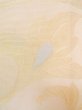 Photo5: N0913N Vintage Japanese Kimono  Shiny Beige FUKURO OBI sash Leaf Silk. (Grade B) (5)