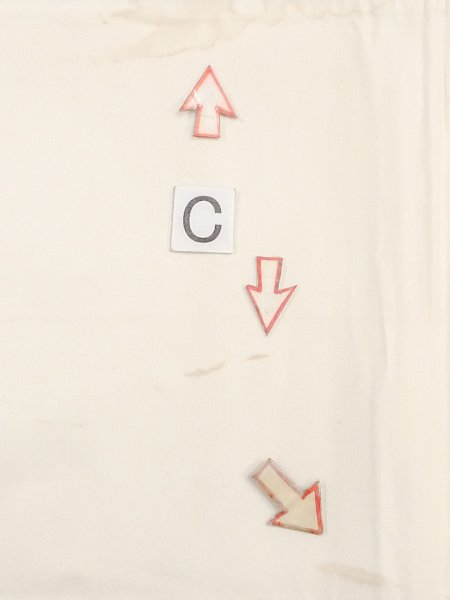 Photo15: N0913V Vintage Japanese Kimono  Shiny Silver FUKURO OBI sash Chinese flower Silk. (Grade C) (15)