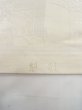 Photo18: N0913X Vintage Japanese Kimono Light Grayish Off White FUKURO OBI sash Chrysanthemum Silk. (Grade C) (18)