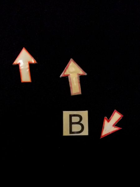 Photo14: N0920G Vintage Japanese women   Black HAORI short jacket / Silk. Stream   (Grade C) (14)