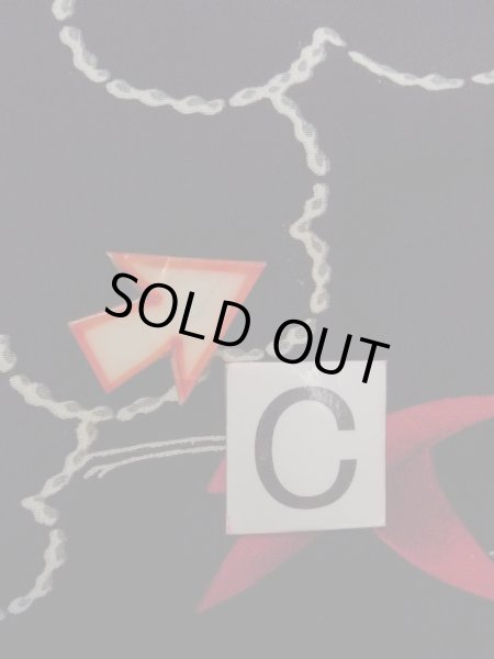 Photo16: N0920I Vintage Japanese women   Black HAORI short jacket / Silk. Crane,   (Grade B) (16)