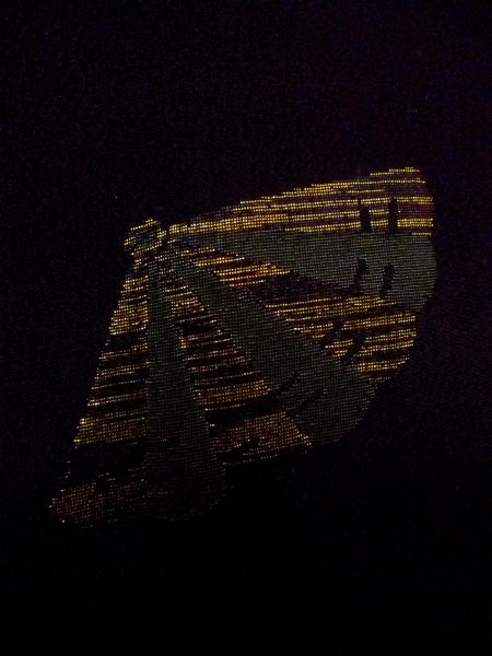 Photo7: N0920K Vintage Japanese women   Black HAORI short jacket / Silk. Folding fan   (Grade A) (7)