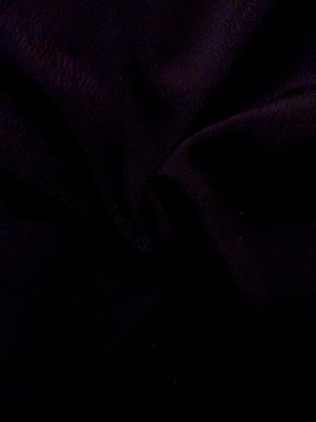 Photo11: N0920K Vintage Japanese women   Black HAORI short jacket / Silk. Folding fan   (Grade A) (11)