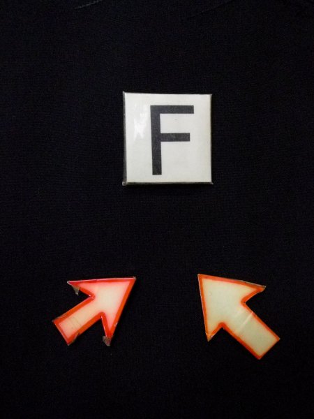 Photo19: N0920M Vintage Japanese women   Black HAORI short jacket / Silk. House,   (Grade D) (19)