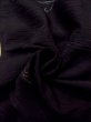 Photo13: Mint N0920X Vintage Japanese women   Black HAORI short jacket / Silk. Tall grass,   (Grade A) (13)