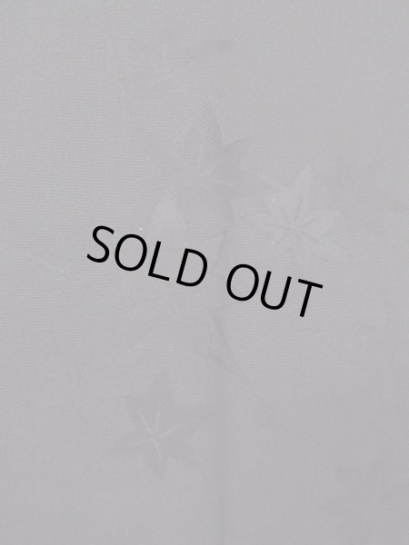 Photo7: Mint N0920Y Vintage Japanese women   Black HAORI short jacket / Silk.    (Grade A) (7)