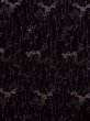 Photo8: Mint N0920Z Vintage Japanese women   Black HAORI short jacket / Silk. Abstract pattern   (Grade A) (8)