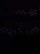 Photo6: N0930D Vintage Japanese kimono   Black HAORI short jacket for women / Silk. UME plum bloom   (Grade B) (6)