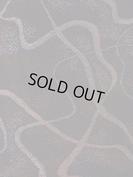 Photo7: Mint N0930G Vintage Japanese kimono   Black HAORI short jacket for women / Silk. Circle,   (Grade A) (7)