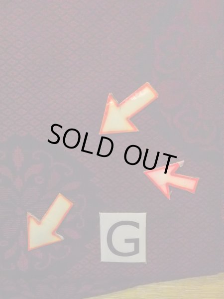 Photo20: N0930K Vintage Japanese kimono  Dark Dark Red HAORI short jacket for women / Silk. Flower,   (Grade C) (20)