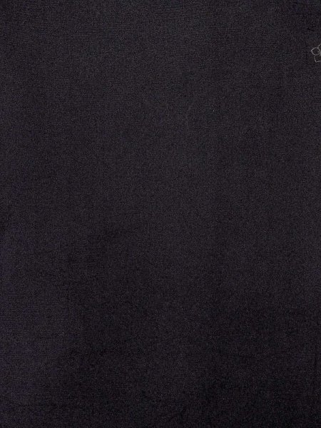 Photo3: Mint N0930M Vintage Japanese kimono   Black HAORI short jacket for women / Silk. Tall grass,   (Grade A) (3)