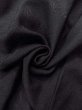 Photo12: Mint N0930M Vintage Japanese kimono   Black HAORI short jacket for women / Silk. Tall grass,   (Grade A) (12)
