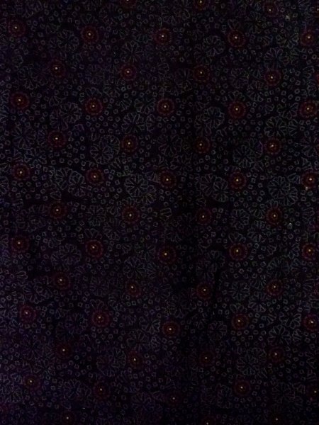 Photo3: Mint N0930O Vintage Japanese kimono   Black HAORI short jacket for women / Silk. Flower,   (Grade A) (3)